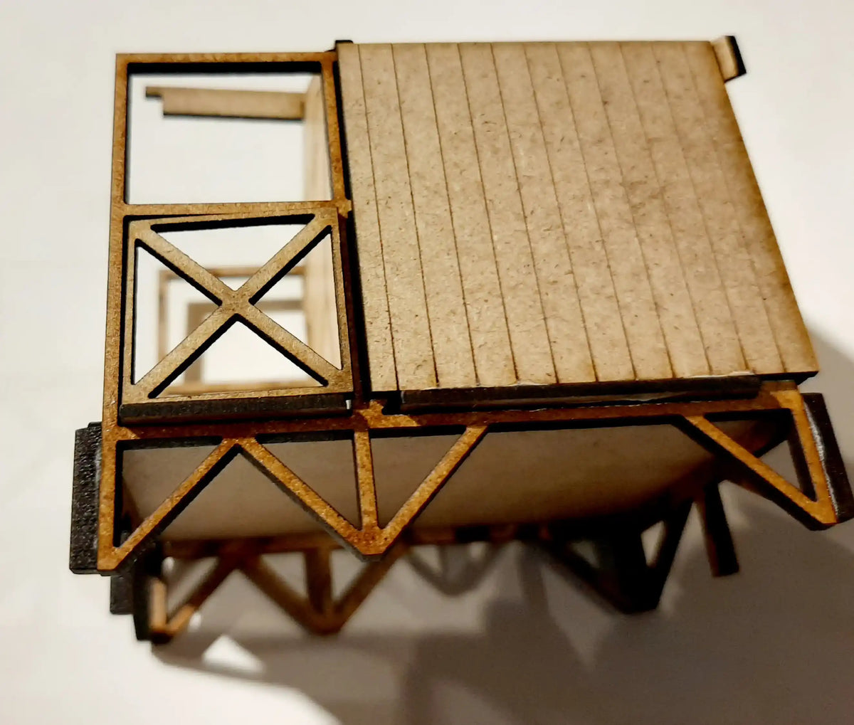 side section of Beach Hut
