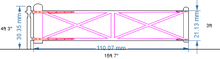 Load image into Gallery viewer, Level Crossing Gates - in 7mm