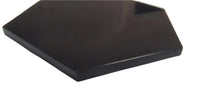Load image into Gallery viewer, A black hexagonal acrylic display base for models or collectibles.