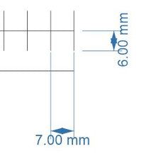 Load image into Gallery viewer, 7mm Tile 6mm x 7mm