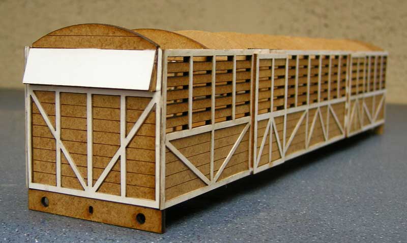 A range of rolling stock