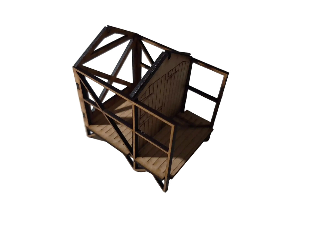 Frame of the beach hut
