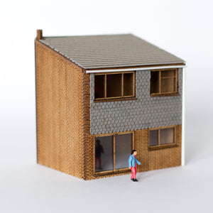 Terraced House Rear - 4mm