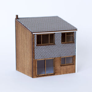 Terraced House Rear - 4mm