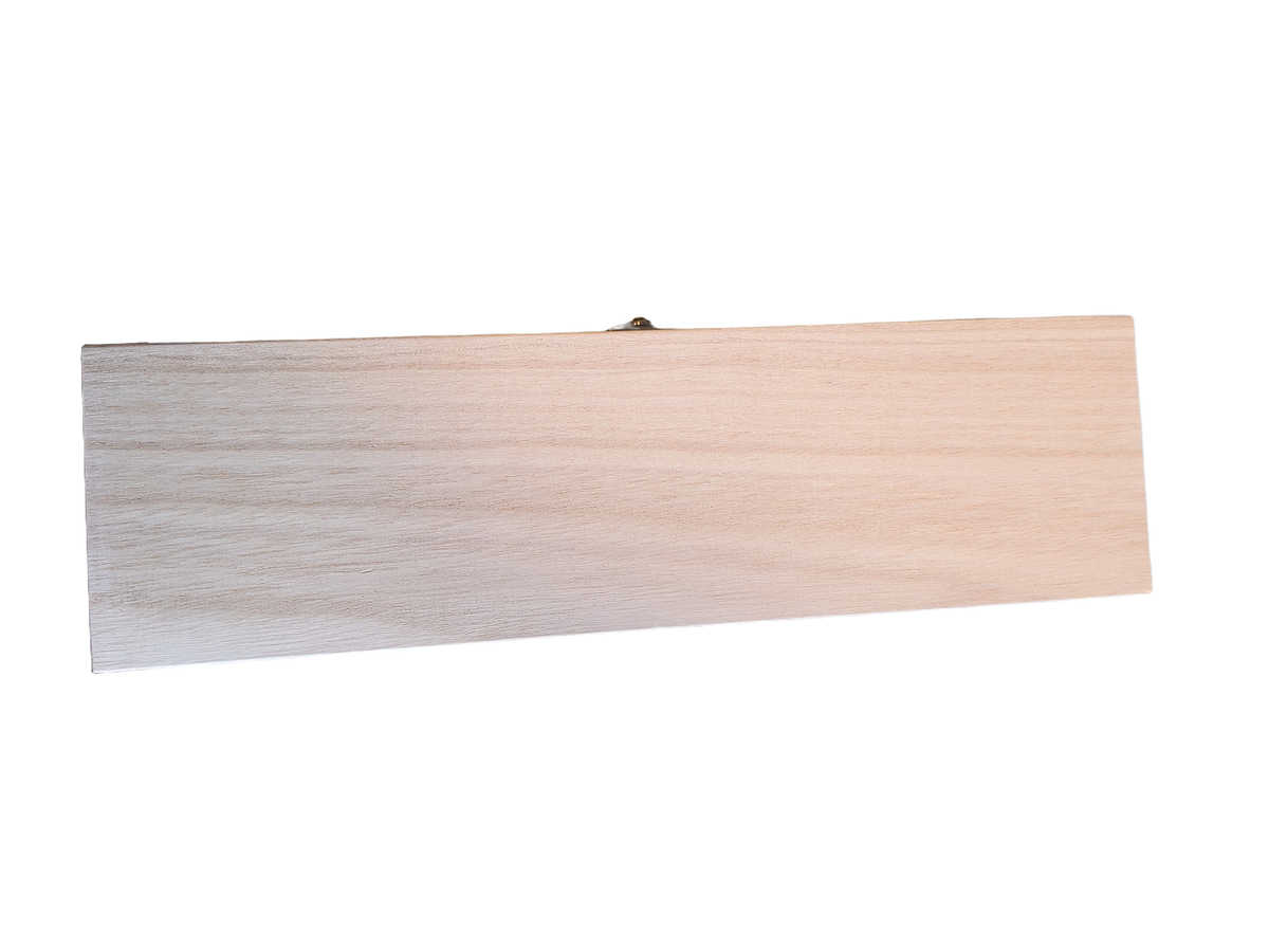 Wine Box (open lid with clasp)