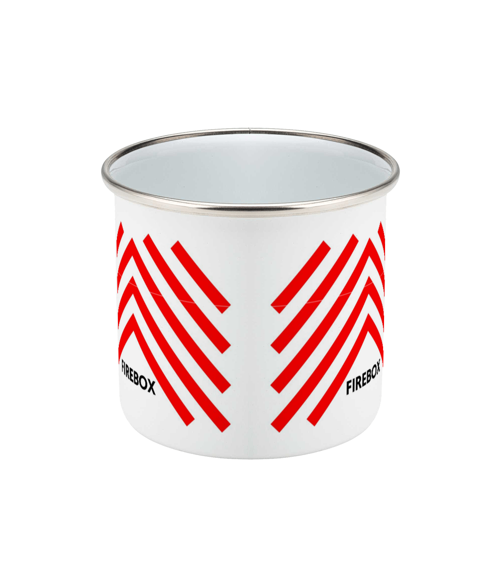 Enamel Mug 12oz Workshop Mug - Firebox