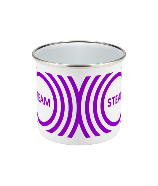 Enamel Mug 12oz Workshop Mug - Steam