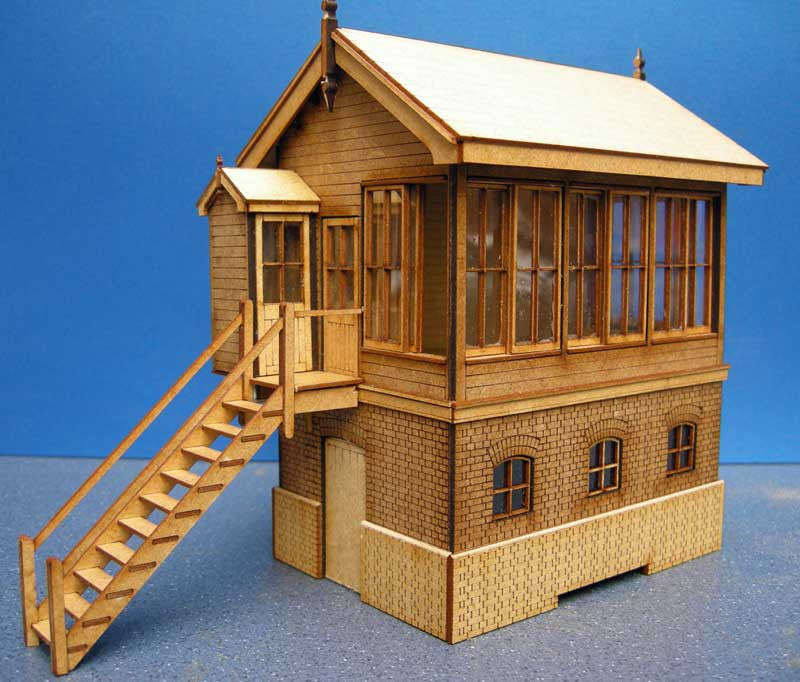 Type 5 Size D LNWR Signal Box - in 4mm