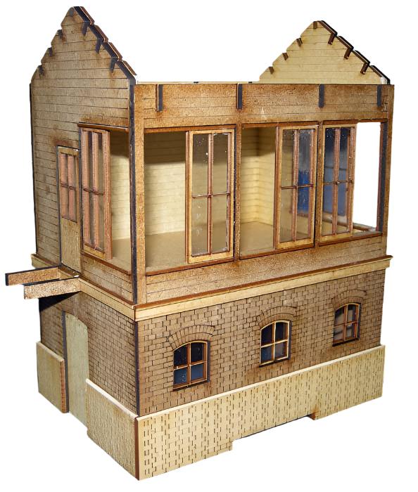 Type 5 Size D LNWR Signal Box - in 4mm