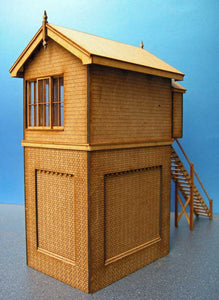Type 5 Size D Tall LNWR Signal Box - in 4mm