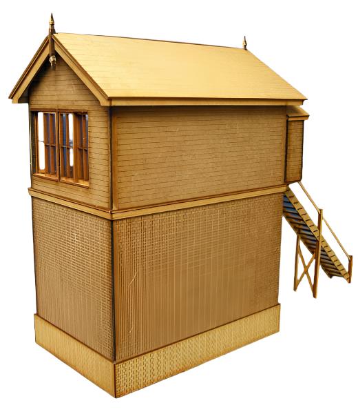 Type 5 Size F LNWR Signal Box - in 7mm