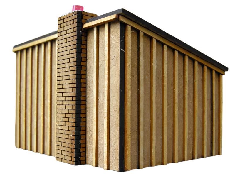 Platelayers Hut Flat Roof - 3mm