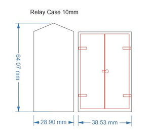 Relay Case in 10mm