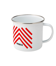 Load image into Gallery viewer, Enamel Mug 12oz Workshop Mug - Firebox