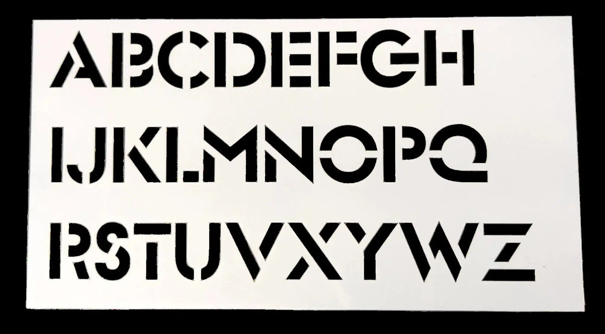 Great for a variety of art projects and of different shapes and sizes-- perfect for adding lettering and numbers around the house and workshop to your masterpiece.