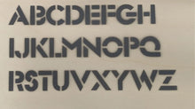 Load image into Gallery viewer, Great for a variety of art projects and of different shapes and sizes-- perfect for adding lettering and numbers around the house and workshop to your masterpiece.