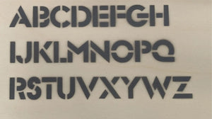 Great for a variety of art projects and of different shapes and sizes-- perfect for adding lettering and numbers around the house and workshop to your masterpiece.