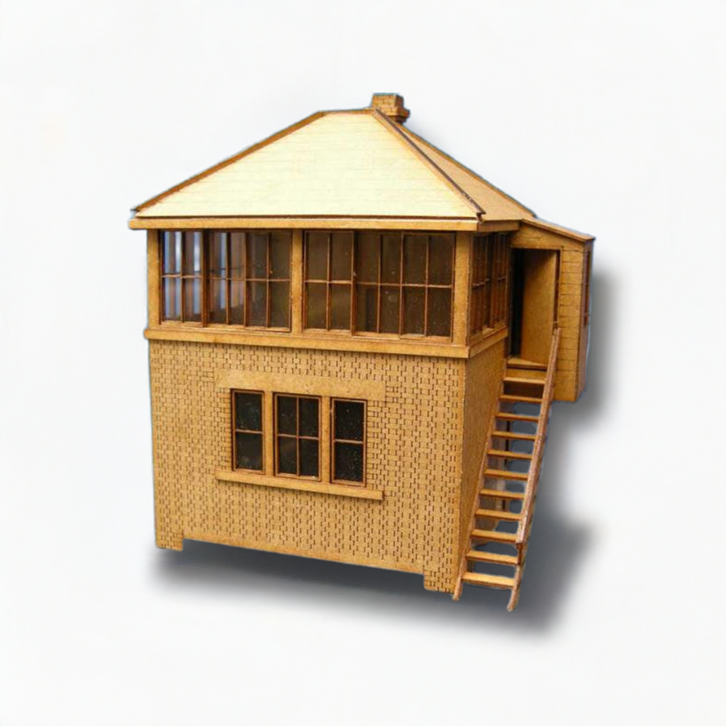 thumbnail image 2 of LCUT Creative O Gauge (7mm) Small Signal Box Unassembled Resin Kit – I 70-00 2 of 3