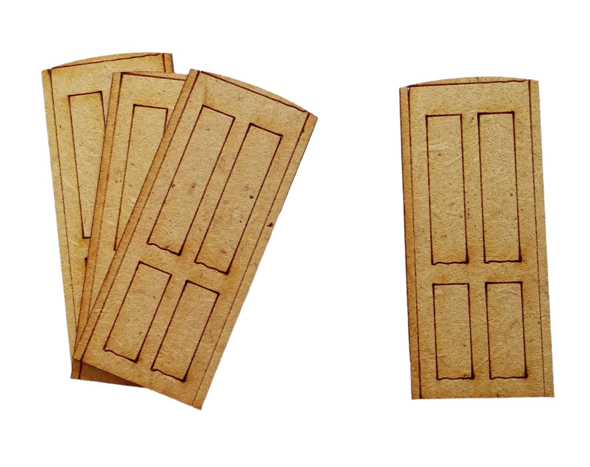4 Panel laser etched