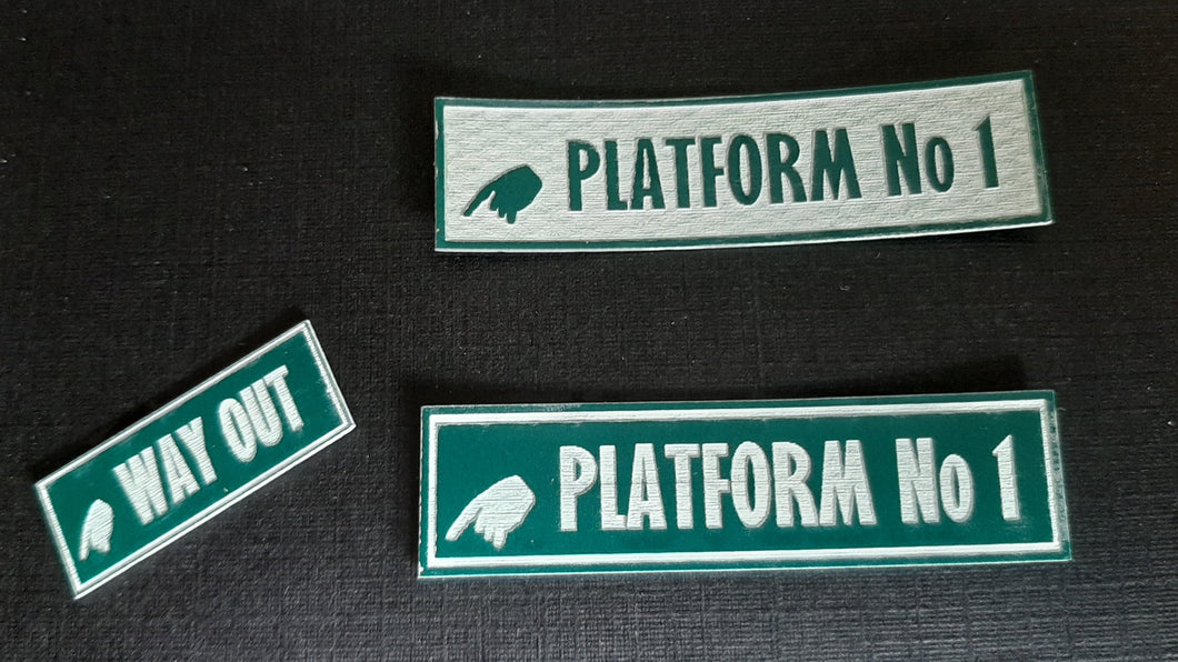 Station Signs - 4mm