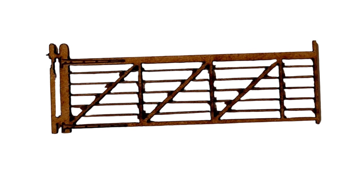 3.5 panel straight bar gate