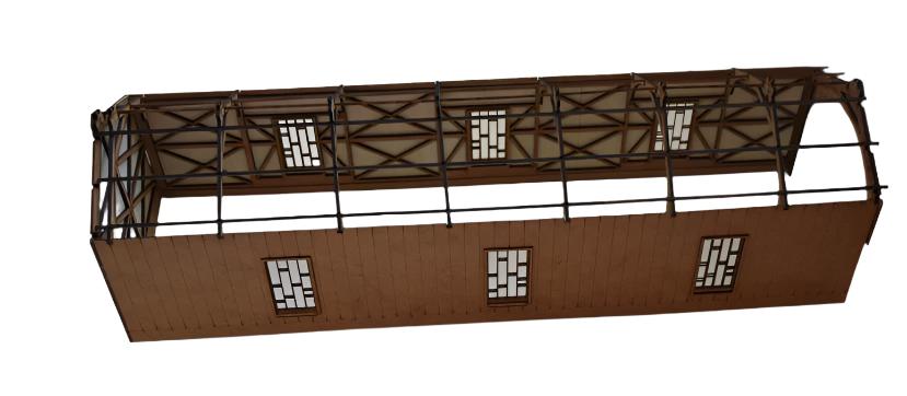Helston Carriage Shed  - 4mm