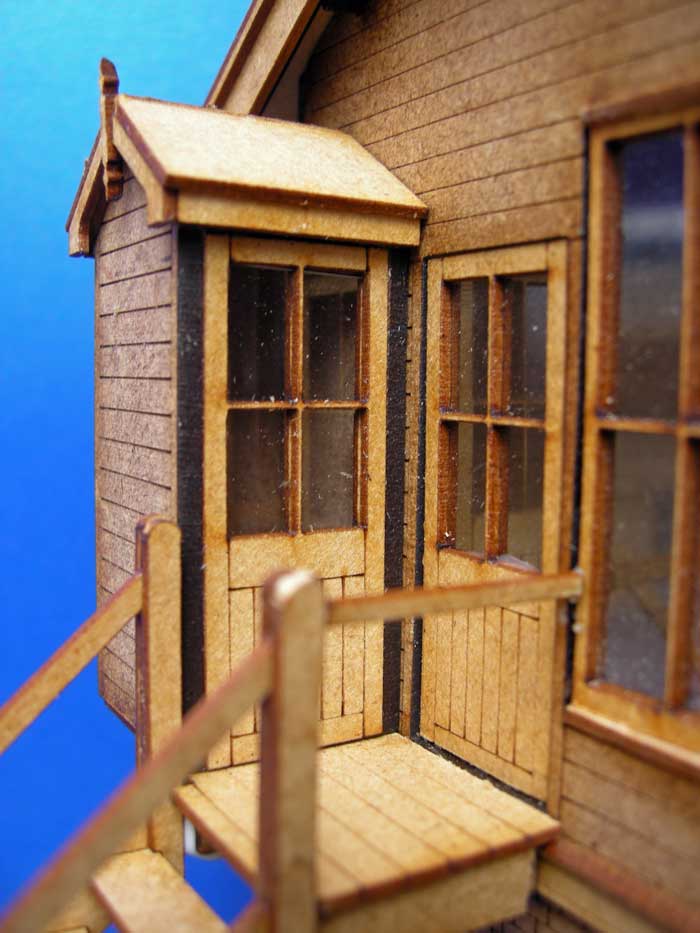 Type 5 Size D Tall LNWR Signal Box - in 7mm