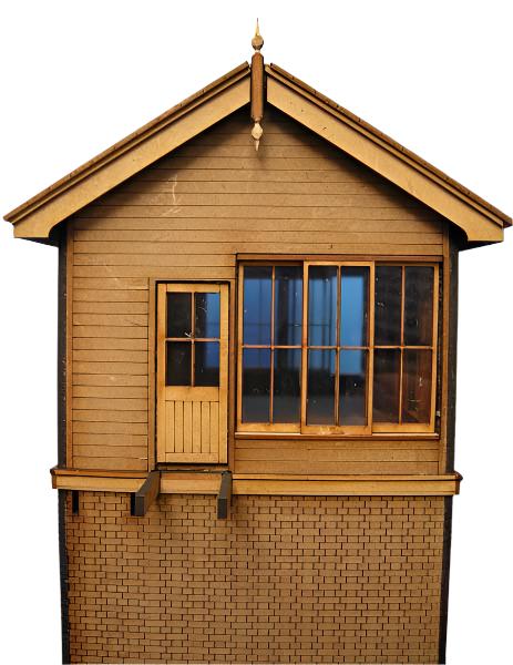 Type 5 Size F LNWR Signal Box - in 4mm