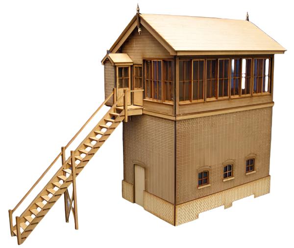 Type 5 Size F LNWR Signal Box - in 4mm