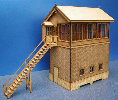 Type 5 Size F LNWR Signal Box - in 4mm