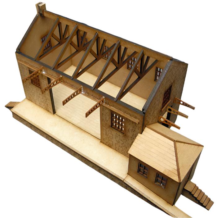 Princetown Goods Shed - 4mm