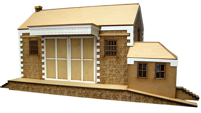 Princetown Goods Shed - 4mm
