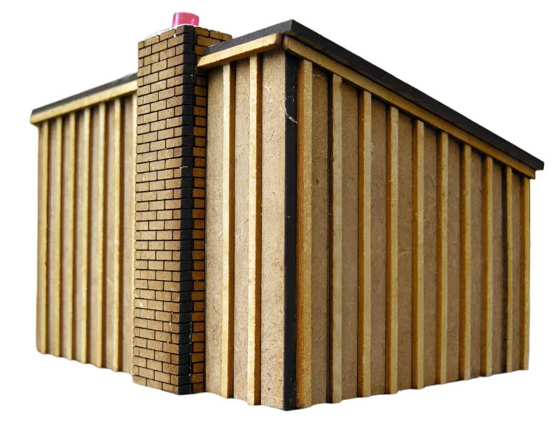 Platelayers Hut Flat Roof - 4mm