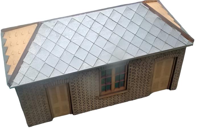 Diamond Roof Tiles in 4mm