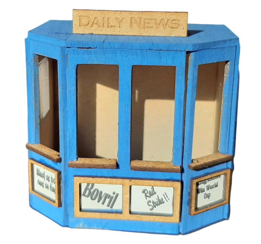 Newspaper Stand in 7mm