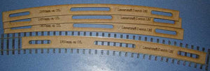 Track Laying Templates - 7mm MDF